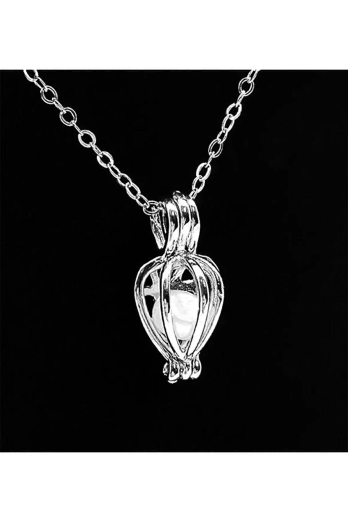 İstiridye İçinde Gerçek İnci Kolye